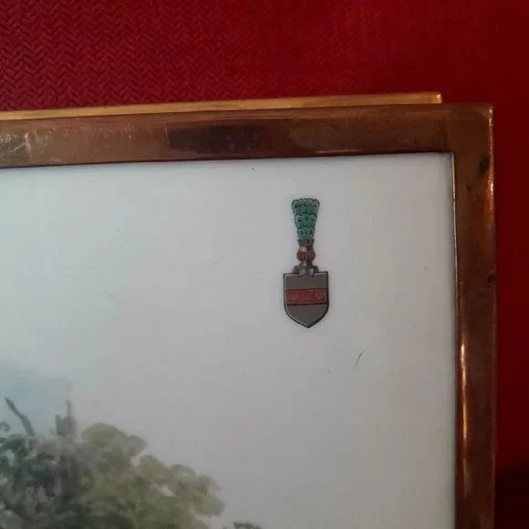 VTG Set Porcelain Horse Equestrian Wall Tiles Germany Y.R. Riedel York Berlin - Picture 8 of 15